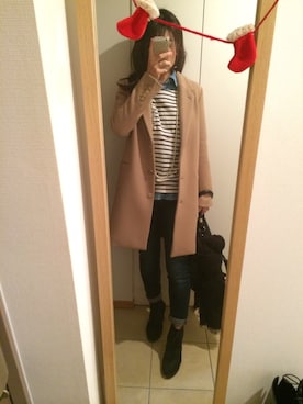 syarakoさん（レディース・156cm）の冬コーディネート