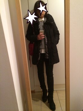 syarakoさん（レディース・156cm）の冬コーディネート