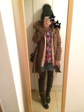 syarakoさん（レディース・156cm）の冬コーディネート