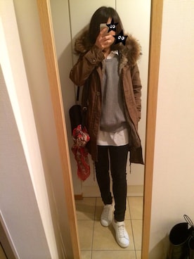 syarakoさん（レディース・156cm）の冬コーディネート
