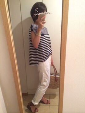 syarakoさん（レディース・156cm）の夏コーディネート