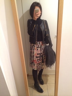 「Tanje（タンジェ）のアイテム」を使った、syarakoさん（レディース・156cm）の秋コーディネート
