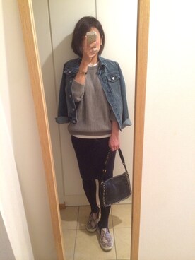 「Tanje（タンジェ）のアイテム」を使った、syarakoさん（レディース・156cm）の秋コーディネート