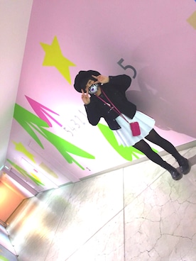 「オルチャンファッション」｜「アイテム（PC・スマホグッズ/家電）」を使った、ぺっこちゃんさん（レディース・155cm）の冬コーディネート