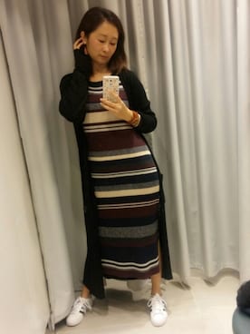 「Supreme.La.La.（シュープリームララ）のアイテム（アクセサリー）」を使った、ViViaN k.さん（レディース・167cm）の秋コーディネート