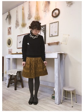 aiさん（レディース・156cm）の冬コーディネート