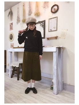 aiさん（レディース・156cm）の冬コーディネート