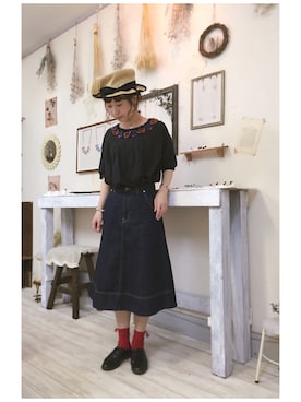 aiさん（レディース・156cm）の夏コーディネート