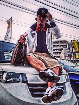 「kicks」｜「アイテム（その他アウター）」を使った、s_h_o_91さん（メンズ・180cm）の春コーディネート