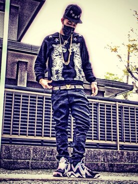 「kicks」｜「アイテム（スウェット）」を使った、s_h_o_91さん（メンズ・180cm）の春コーディネート