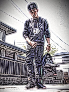 「kicks」｜「アイテム（スウェット）」を使った、s_h_o_91さん（メンズ・180cm）の春コーディネート