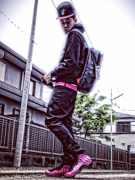「kicks」｜「アイテム（アナログ腕時計）」を使った、s_h_o_91さん（メンズ・180cm）の春コーディネート