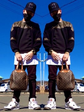 「Jordan」｜「アイテム（スタジャン）」を使った、s_h_o_91さん（メンズ・180cm）の冬コーディネート