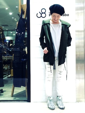 「アイテム（その他アウター）」を使った、O-tanさん（レディース・168cm）の秋コーディネート