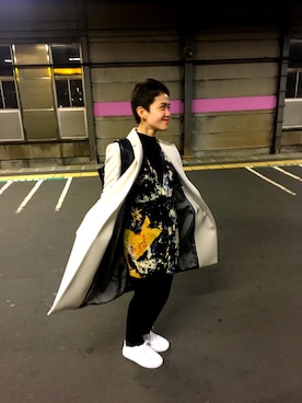 「TORY BURCH（トリーバーチ）のアイテム（トップス）」を使った、さくらもちさん（レディース・155cm）の秋コーディネート