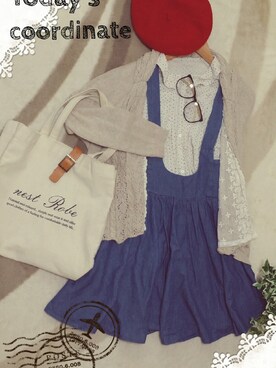 成海さんのコーディネート