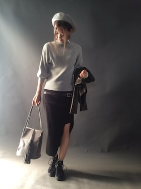 「アンティカ」｜antiquaさん（レディース・168cm）の秋コーディネート