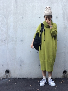 「アンティカ」｜antiquaさん（レディース・153cm）の秋コーディネート