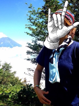 ヘアバンドを使った 登山 のレディース人気ファッションコーディネート Wear