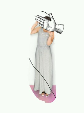 「OZOC（オゾック）のアイテム（オールインワン・サロペット）」を使った、Rinさん（レディース・156cm）の夏コーディネート