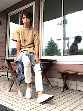 Matsuda Kazukiさん(メンズ・175cm)の夏コーディネート