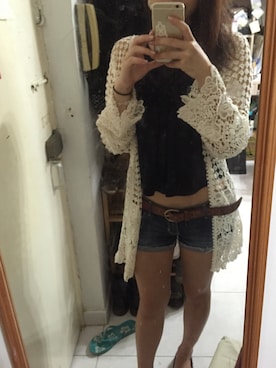「New look（ニュールック）のアイテム（その他アウター）」を使った、paklingloさん（レディース・158cm）の春コーディネート