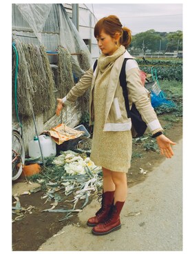 少女Eさんのコーディネート