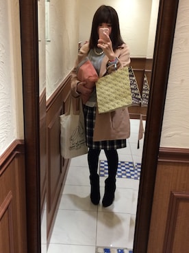 ちさりん*さん(レディース・155cm)の冬コーディネート