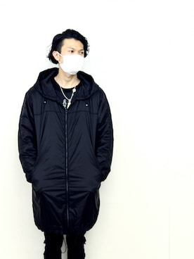 「STAMPD（スタンプド）のアイテム（ダウンジャケット/コート）」を使った、fukiageさん（メンズ・174cm）の秋コーディネート