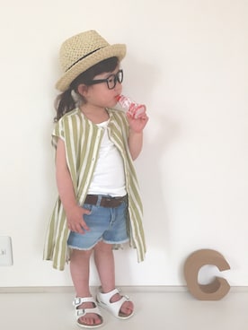 nami *さん（キッズ・80cm）の春コーディネート