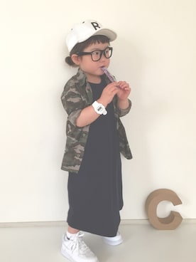 「ドラフトCO」｜「アイテム（その他）」を使った、nami *さん（キッズ・80cm）の夏コーディネート