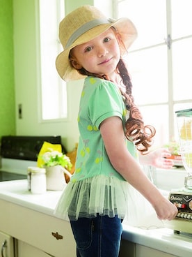 「KP（ケーピー）のアイテム」を使った、KPOfｆicialさん（キッズ・110cm）の冬コーディネート