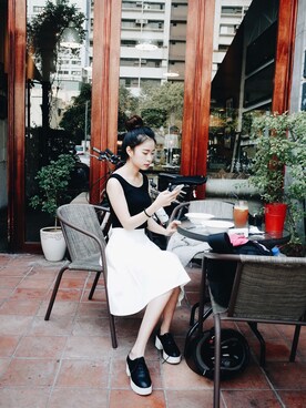 蔡弄弦さんのコーディネート