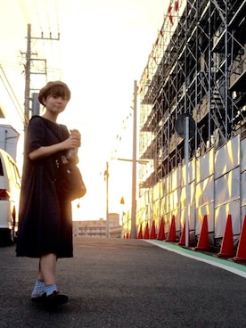 「chambre de charme（シャンブルドゥシャーム）のアイテム（アクセサリー）」を使った、kinoko◡̈さん（レディース・148cm）の夏コーディネート