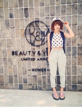 長谷川あやさんのコーディネート