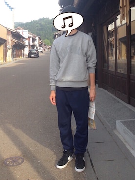 「スエット」｜7k7さん（メンズ・175cm）の春コーディネート