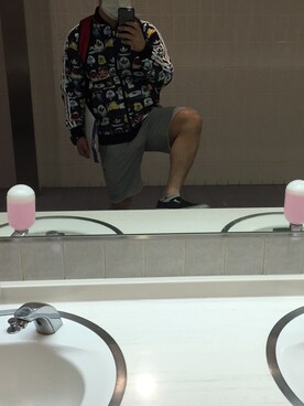 「アイテム（ジャージ）」を使った、てぃーちんぐさん（メンズ・170cm・20代）の春コーディネート