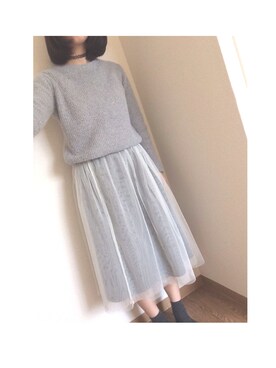 志田さん（レディース・153cm）の春コーディネート