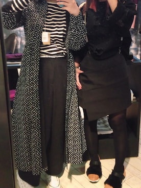 「IKUMI（イクミ）のアイテム（シャツワンピース）」を使った、ら むさん（レディース・165cm）の春コーディネート