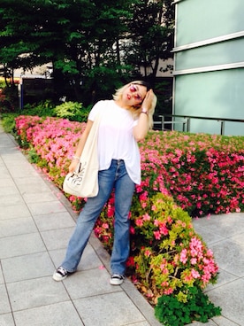 「MONKI」｜SORA♡さん（レディース・152cm）の夏コーディネート