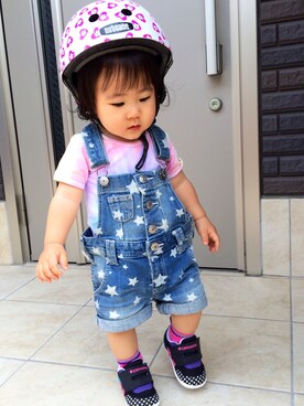 akarikkoさん（キッズ・80cm）の夏コーディネート