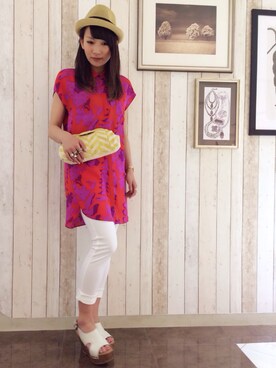 ARAI SATOMIさん（レディース・163cm）の春コーディネート