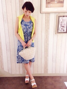 ARAI SATOMIさん(レディース・163cm)の春コーディネート