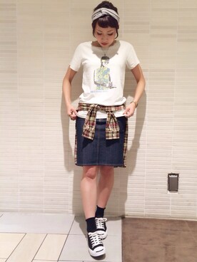 ARAI SATOMIさん（レディース・163cm）の春コーディネート