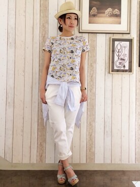 ARAI SATOMIさん（レディース・163cm）の春コーディネート