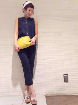 ARAI SATOMIさん（レディース・163cm）の春コーディネート