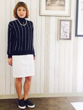 ARAI SATOMIさん（レディース・163cm）の秋コーディネート