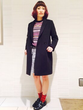 ARAI SATOMIさん（レディース・163cm）の秋コーディネート