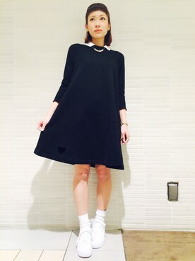 「ダリア」｜ARAI SATOMIさん（レディース・163cm）の冬コーディネート