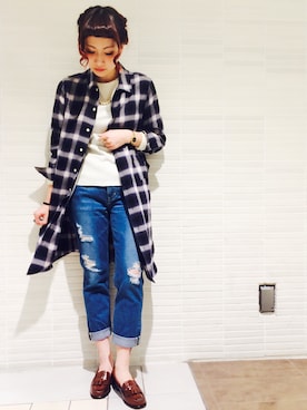 ARAI SATOMIさん(レディース・163cm)の冬コーディネート